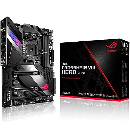 Image of ASUS ROG Crosshair VIII Hero (WI-FI) Motherboard Slot AM4 ATX AMD X570 - Motherboards (AMD, Slot AM4, AMD Ryzen, DDR4-SDRAM, DIMM, 128GB)