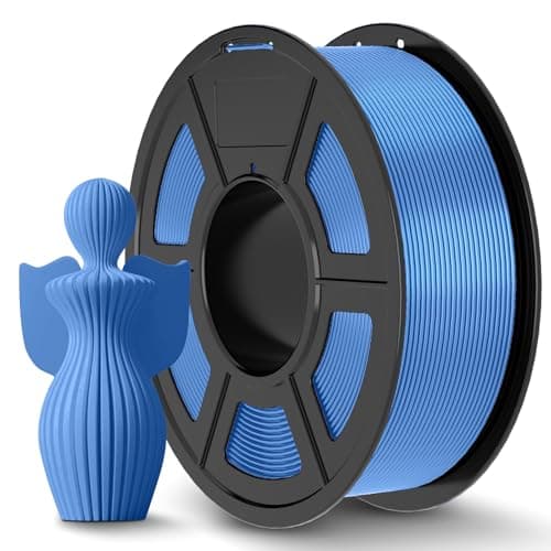 Image of JAYO PLA+ Filament 1.75mm Blue Grey 1.1KG, PLA Plus 3D Printer Filament, Durable Strength, Accuracy +/- 0.02mm, 1.1KG Spool (2.2 LBS) Fits for Most FDM 3D Printers