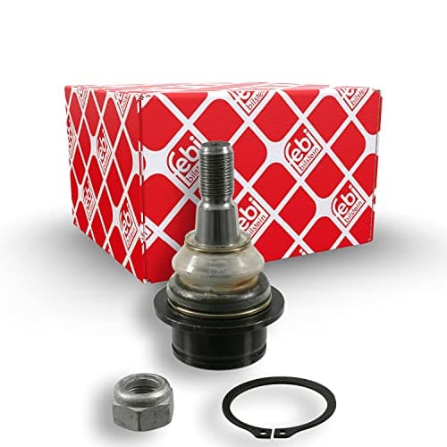 Image of febi bilstein 21999 Ball Joint with lock nut and circlip, pack of one