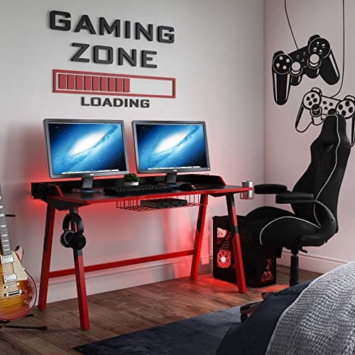 Image of Alphason Fuego Gaming Desk, 65x137x81cm (DxWxH)