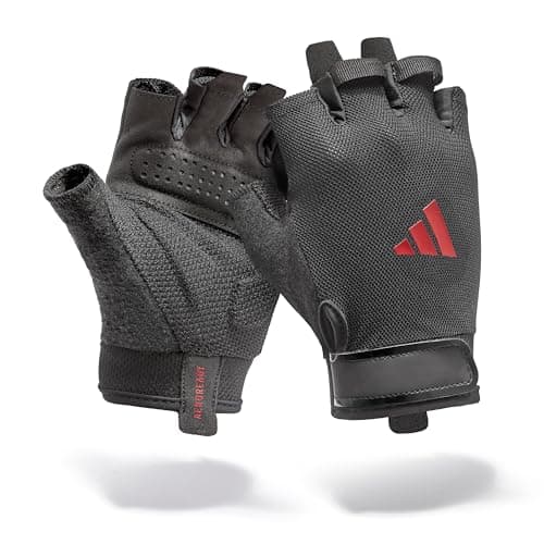 Image of adidas Essential Training Gloves - Moisture-Absorbing Aeroready Technology Coupled with an Extremely Comfortable, Durable Faux Suede Palm