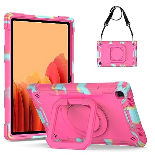 Image of KATUMO Case for Samsung Galaxy Tab A7 10.4 inch 2020 2022(SM-T500/ T505/ T507), Stand & Hand/Shoulder Strap, Shock Proof Cover for Galaxy Tab A7