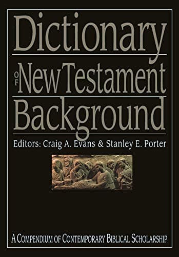 Image of Dictionary of New Testament Background (Black Dictionaries)