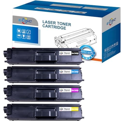 Image of ECSC Compatible Toner Cartridge Replacement for Brother HL-L9310CDW MFC-L9570CDW TN-910 (BK/C/M/Y, 4-Pack)