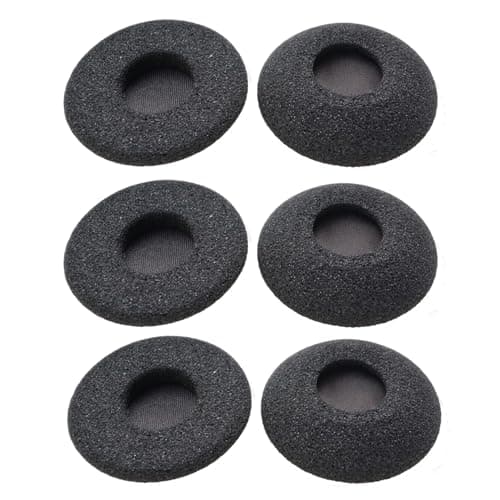 Image of Maintenance Substitute Ear Pads for Jabra Biz 2300 MS Duo Corded Headset Phone Headphone Repair Parts (Biz 2300 of 6 Piece)