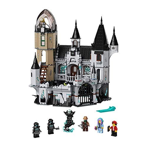 Image of LEGO Hidden Side Mystery Castle 70437 AR Ghost Toy, Castle Model with App-Controlled Ghost Hunting Toy with Jack, Parker, Vaughn, Nehmaar Reem and 2 Shadow-Walker Minifigures (1,035 Pieces)