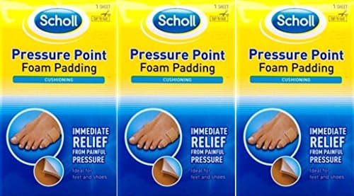 Image of THREE PACKS of Scholl Pressure Point Foam Padding