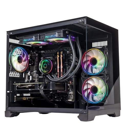 Image of GTR Gaming PC | AMD Ryzen 7 7800X3D | RX 9060 XT | 32GB DDR5 5600MHz | 1TB NVMe SSD | 600W 80+ Bronze PSU | Wi-Fi | Windows 11 Home | ARGB Gaming Case