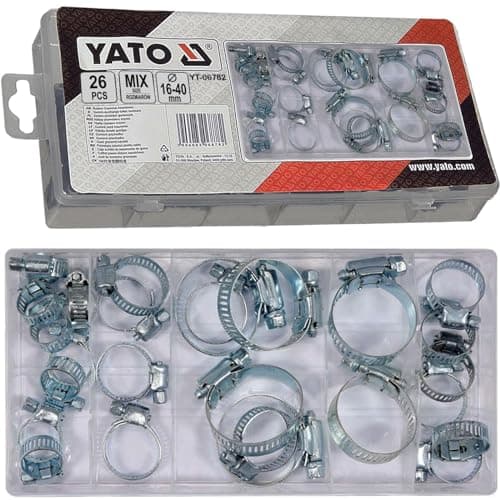 Image of Yato yt-06782 – 26 pcs Hose Clamp Assortment