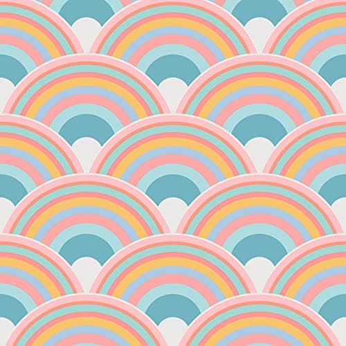 Image of Envy Curve Sky Wallpaper | Paste The Wall Application | Blue Geometric Wallcovering | Eco-Friendly