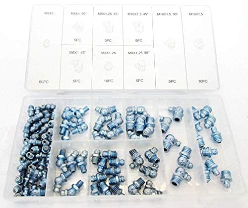Image of Toolzone 110pc Grease Gun Nipple Fitting Assortment