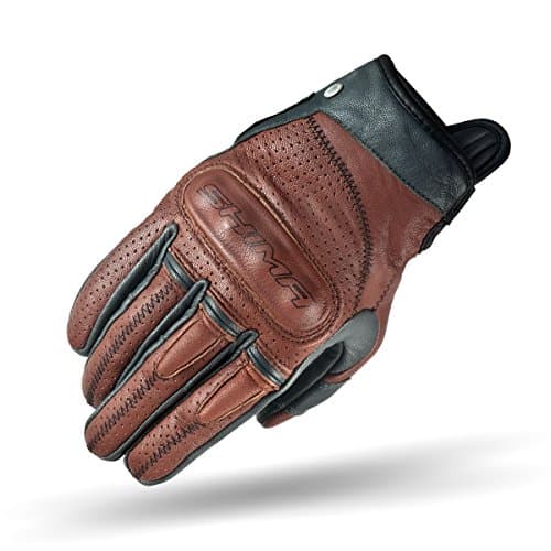 Image of SHIMA Caliber Brown, Heritage Retro Vintage Classic Summer Motorcycle Gloves (S-XXL), Brown, Size: M