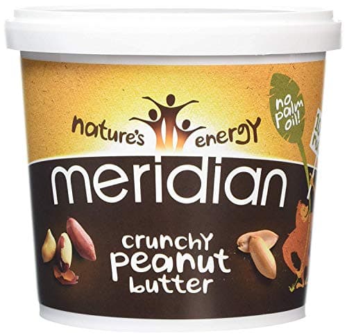 Image of Meridian Organic Crunchy Peanut Butter - No Added Salt 1kg (Pack of 3)