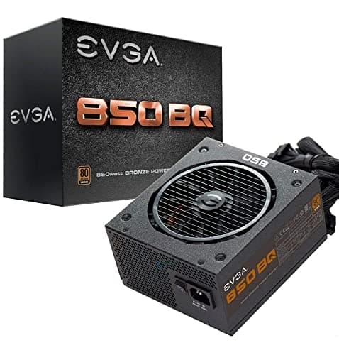 Image of EVGA BQ Power Supply Unit 850 W ATX Black - Power Supply Units (850 W, 100 - 240 V, 50 - 60 Hz, 12 A, 160 W, 840 W)