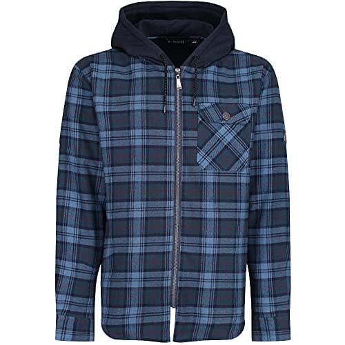 Image of Tactical Threads Mens Regatta Professional Seige Shirt Hooded Jacket, Navy Blue, L EU