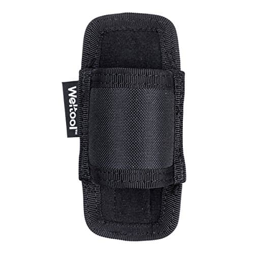 Image of Weltool FH3 Open Top Compact Torch Holster,Molle System,Black Duty Belt Carry Cases for MAGLITE MID Size ML25, 50, 100 Series, 2-4CELL C Series