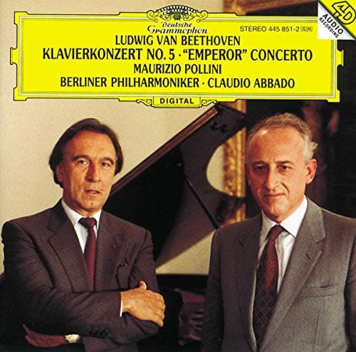 Image of Piano Concerto No.5 (Pollini/Bpo/Abbado) [European Import]