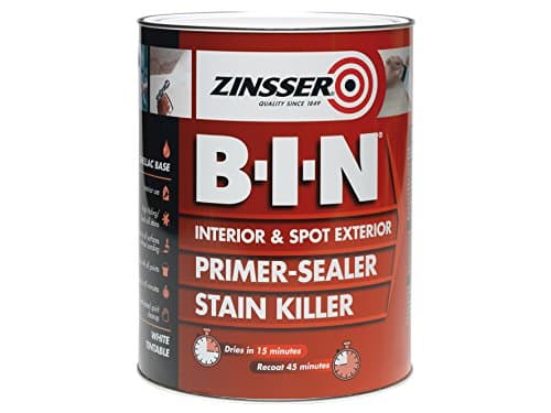 Image of Zinsser ZINBIN500 500 ml B.I.N Primer/Sealer Stain Killer Paint