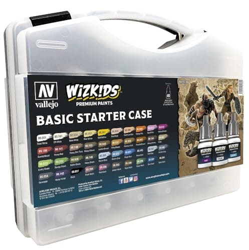 Image of Vallejo VAL80260 Model Paint Set, Various, 8 ml (Pack of 40)