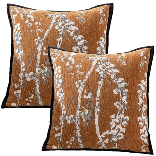 Image of Traziewell Set of 2 Cushion Covers 45 x 45 cm Modern Art Abstract Throw Pillow Case 18"x18" for Living Room Sofa Bed Outdoor Garden Home Decor Pillowcases 469