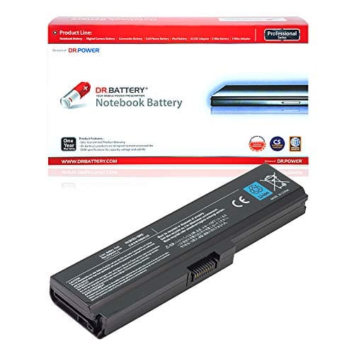 Image of DR. BATTERY PA3817U-1BRS Battery Compatible with Toshiba Satellite C670 C675 L600 L650 L700 L750 Battery PA3817U-1BAS PA3818U-1BRS PA3819U-1BRS PA3816U-1BAS [10.8V / 48Wh]
