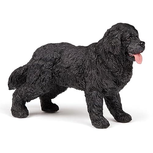 Image of Papo - Realistic Newfoundland Dog Figure - Ages 3+ - Dogs And Cats Collection - Educational Play Pets - Gift Idea Toy for Girls and Boys