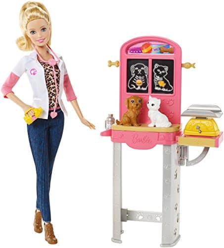 Image of Mattel Barbie CCP70 Careers Pet Vet Play Set