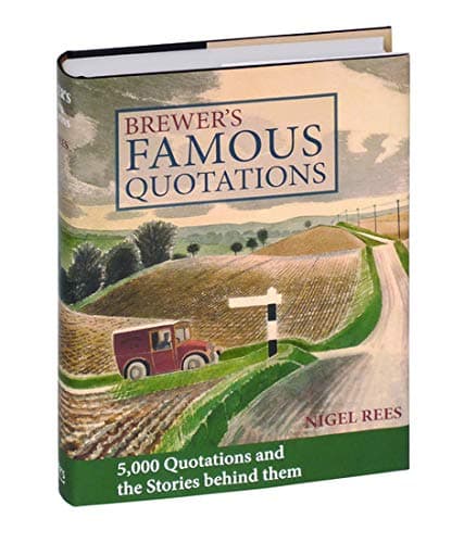 Image of BREWER'S FAMOUS QUOTATIONS-SPECIAL EDITION