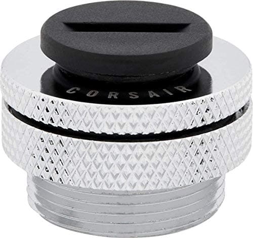 Image of Corsair Hydro X Series XF Fill Port Fitting - Chrome (CX-9055017-WW)