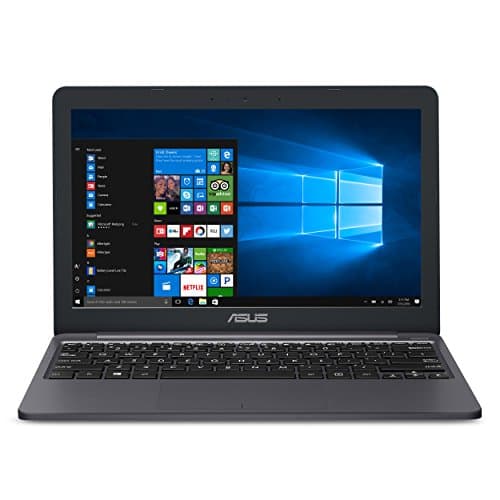 Image of ASUS VivoBook E203MA Ultra-Thin Laptop [2019 Version], Intel Celeron N4000 Processor (up to 2.6 GHz), 4GB LPDDR4, 64GB eMMC, 11.6” HD, USB-C, Windows 10 S mode (Switchable to Pro), E203MA-YS03