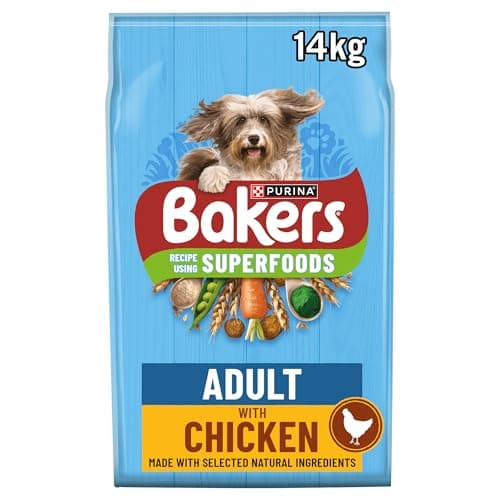 Image of BAKERS Superfoods Adult Dry Dog Food Chicken with Vegetables 14kg Pack