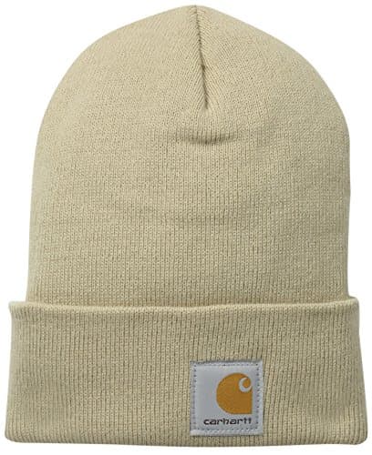 Image of Carhartt A18STN Acrylic Beanie Hat Stone