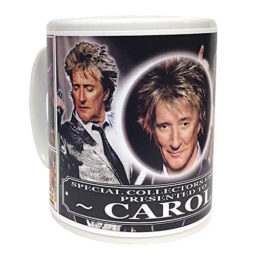 Image of Rod Stewart Personalised Icon Mug Gift