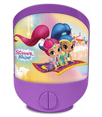 Image of Shimmer and Shine Lenticular Night Light, Multi-Colour