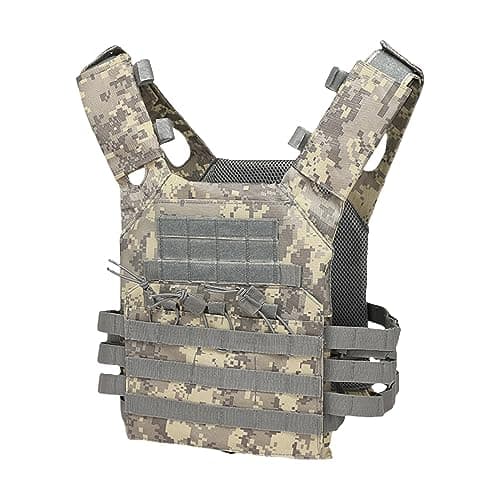 Image of Maskjuwio Men's Vest Vest Fans Outdoor Field Protective Gear Film and TV Props Tank Top Undershirt, gray, One Size