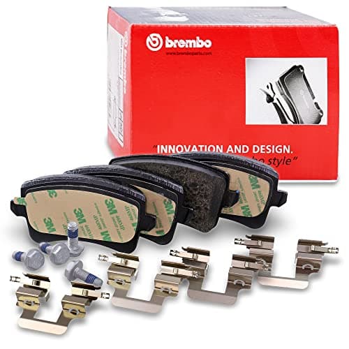 Image of Brembo P85099 Rear Disc Brake Pad - Set of 4