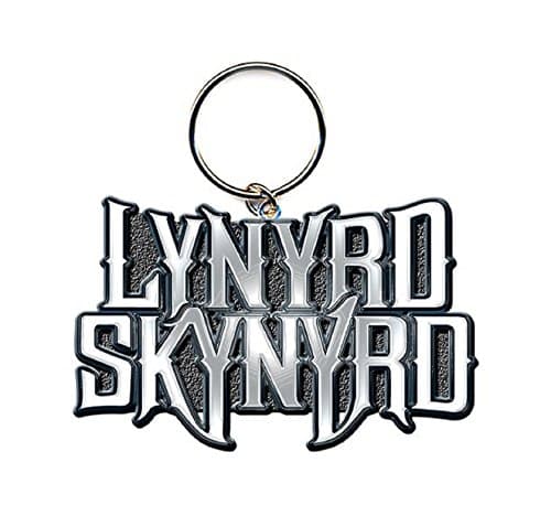 Image of Lynyrd Skynyrd Keyring Keychain classic band Logo Official metal""