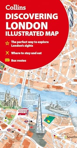 Image of Discovering London Illustrated Map