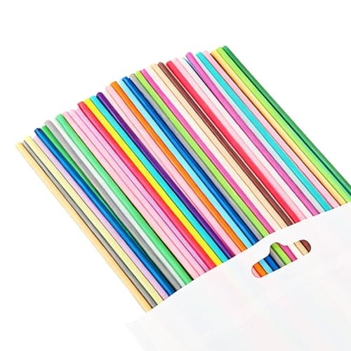 Image of 32 Colors 3D Pen Filament Refills for 3Doodler Start+ and Start 3D Pen, 2.5mm PCL Low Temperature Safe 3D Printing Pen Filament for Kids, 160 Pcs (15cm Each) with Glow in The Dark Colors