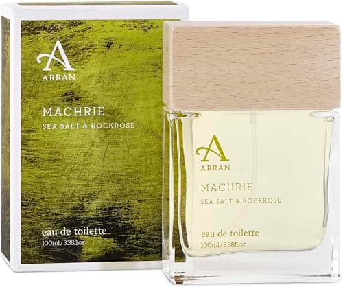 Image of Arran Sense of Scotland Machrie Eau de Toilette Spray for Men (100ml/3.3floz) Crisp, Clean, Open, Bright, Vibrant and Warm with Clary Sage & Rockrose