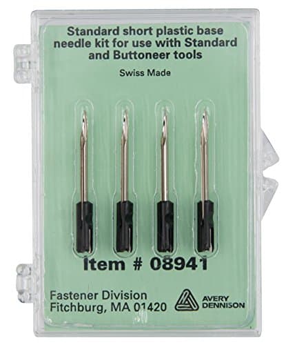 Image of Avery Dennison Standard Tagging Gun Replacement Needles, 4-Pack - Genuine Avery Dennison # 08941