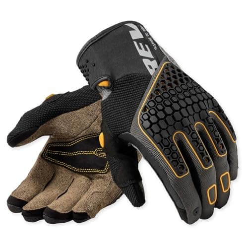 Image of REV'IT! Revit Mangrove 2 Motorcycle Glove, Black/Yellow, XL