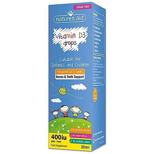 Image of (3 PACK) - Natures Aid - Vitamin D3 400iu Drops | 50ml | 3 PACK BUNDLE