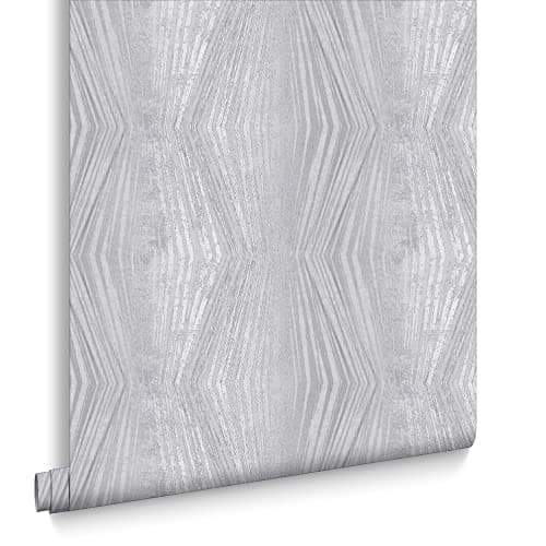 Image of Boutique Silver Vermeil Stripe Wallpaper
