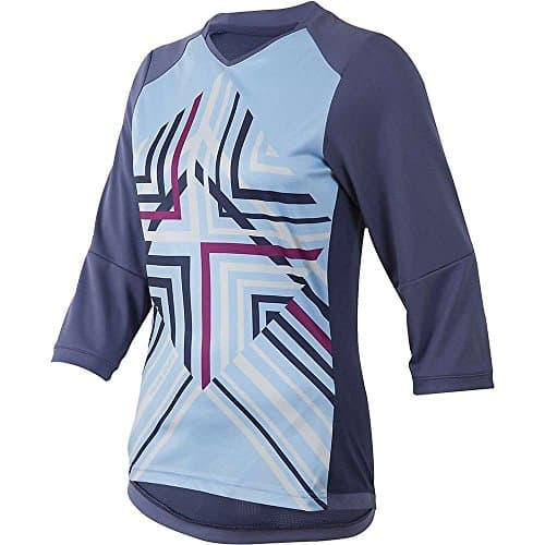 Image of PEARL IZUMI Ride Women's Launch 3/4 Sleeve Jersey, Deep Indigo, Small