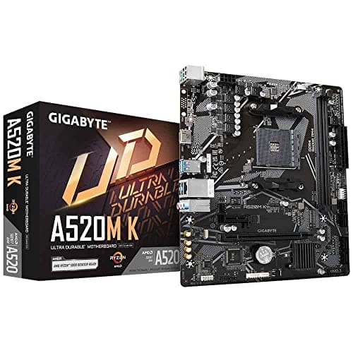 Image of Gigabyte MB GBT AMD AM4 A520M K