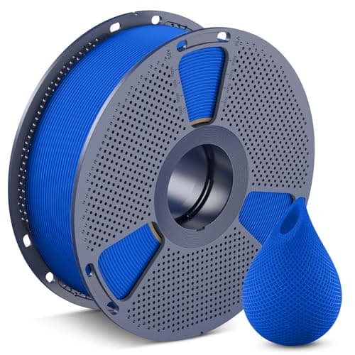 Image of SUNLU PETG Filament 1.75mm, Less Stringing Good Layer Adhesion High Toughness 3D Printer Filament 1.75 ±0.02mm, 1kg Spool(2.2lbs), PETG Klein Blue