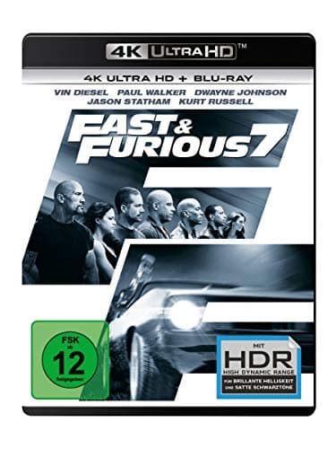 Image of Fast & Furious 7 - Extended Version (4K Ultra-HD) (+ BR) [Blu-ray] [2015]