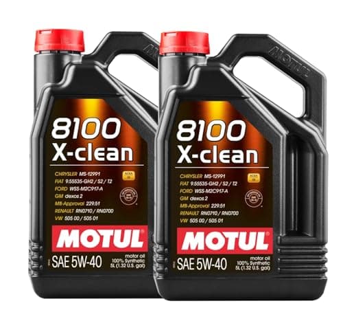 Image of WOL-8100 X-Clean 102051 - Viscosity SAE 5W-40-100% Synthetic Lubricant for Petrol & Diesel Vehicles - Fully Synthetic - ACEA C3 API SERVICE SN Car Engine Oil (10L)