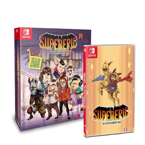 Image of SuperEpic: The Entertainment War - Special Limited Edition (Nintendo Switch)